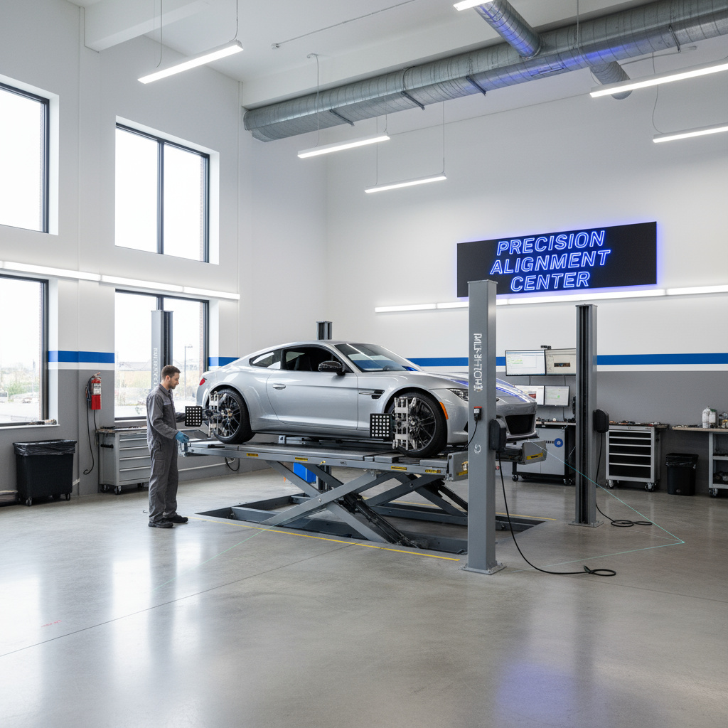 Achsvermessung mit moderner Technik